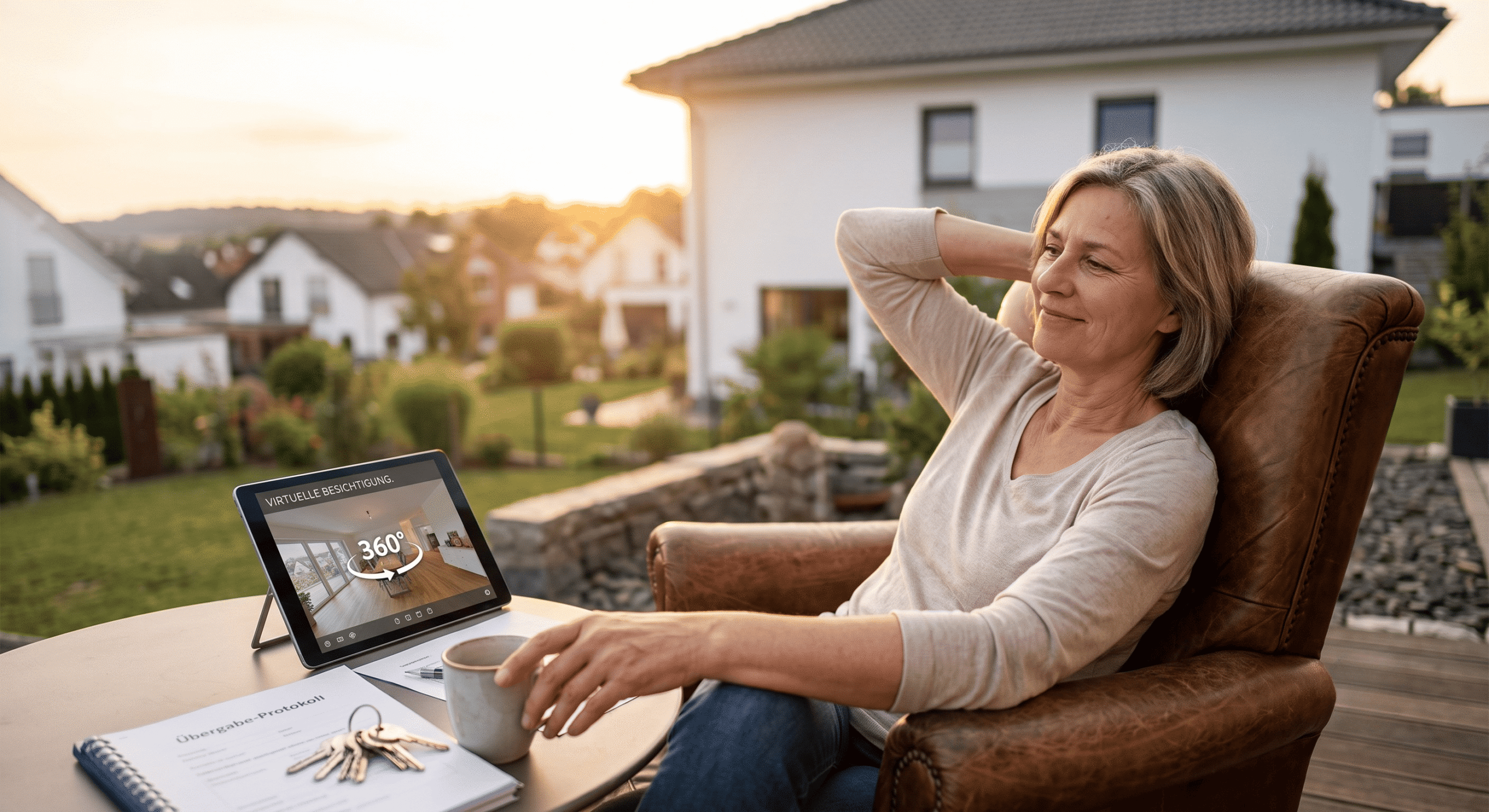 stressfreier Hausverkauf, virtuelle 3D-Besichtigung, Hausverkauf mit PAVO Immobilien GmbH Bochum.